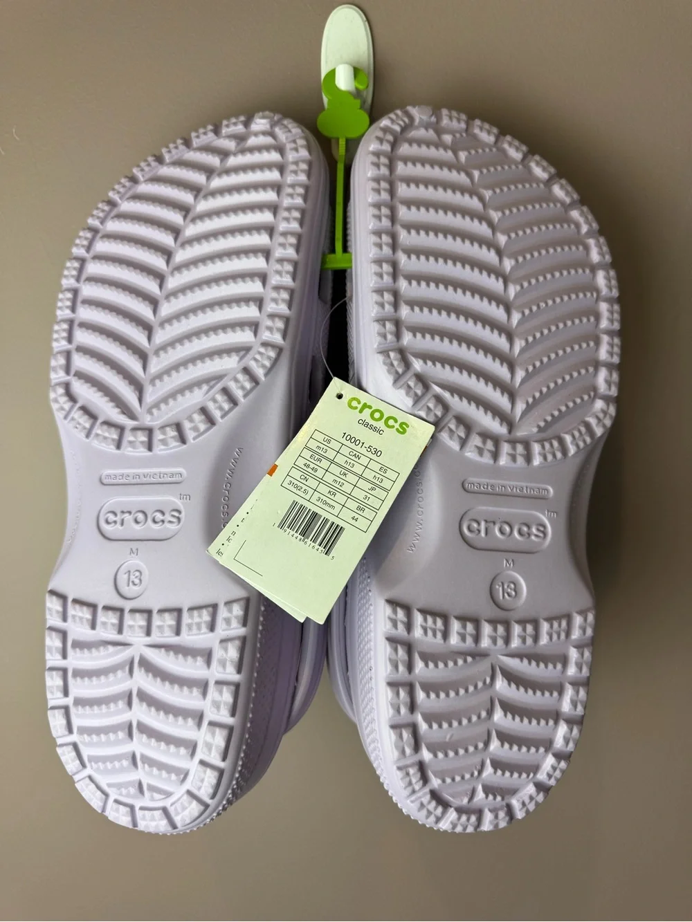 Crocs Classic Men’s Purple Clogs 13